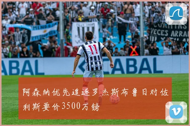 阿森纳优先追逐罗杰斯布鲁日对佐利斯要价3500万镑